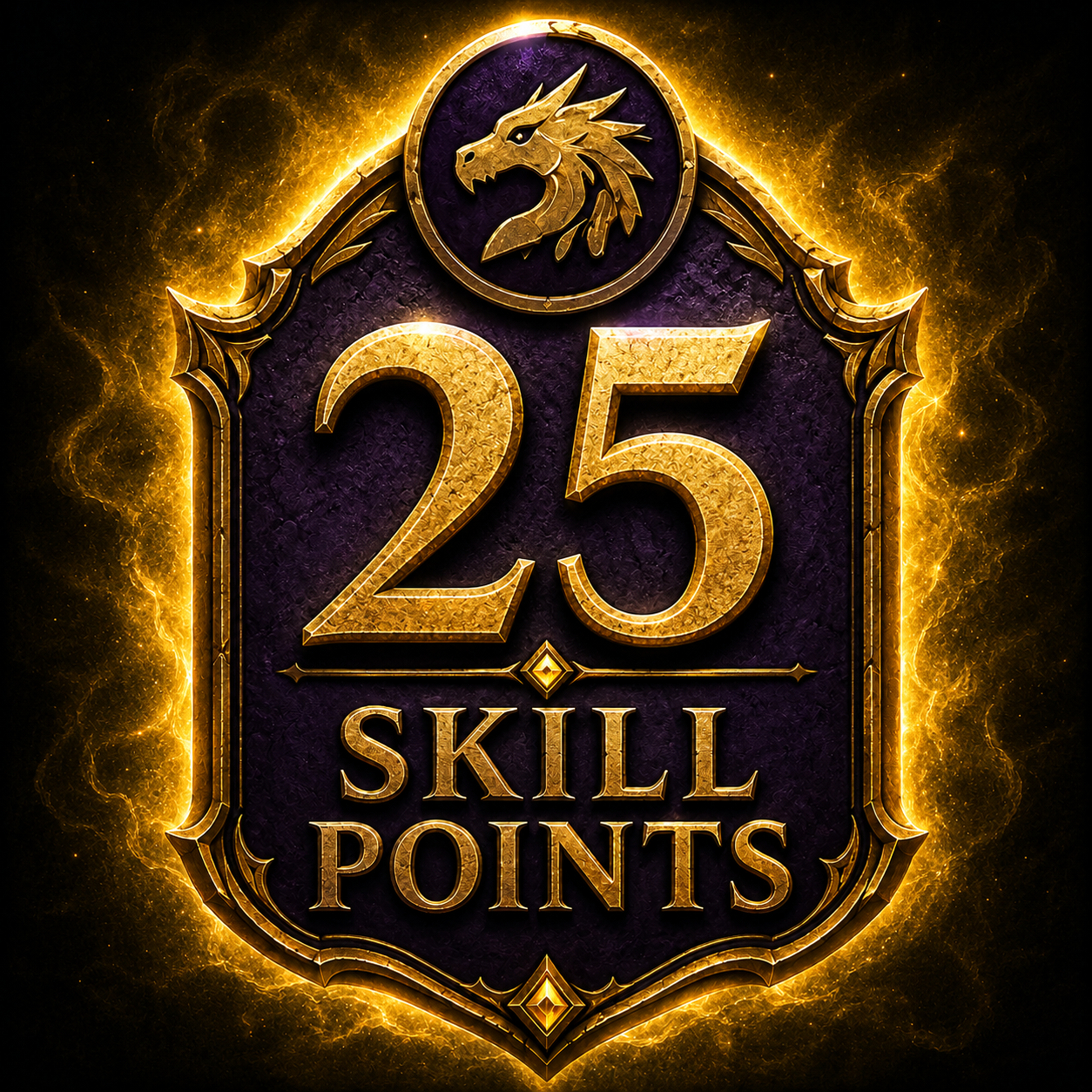 Glow Dragons · 25 Skill Points