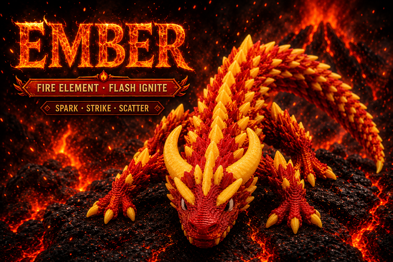 Ember · Fire · Dragon