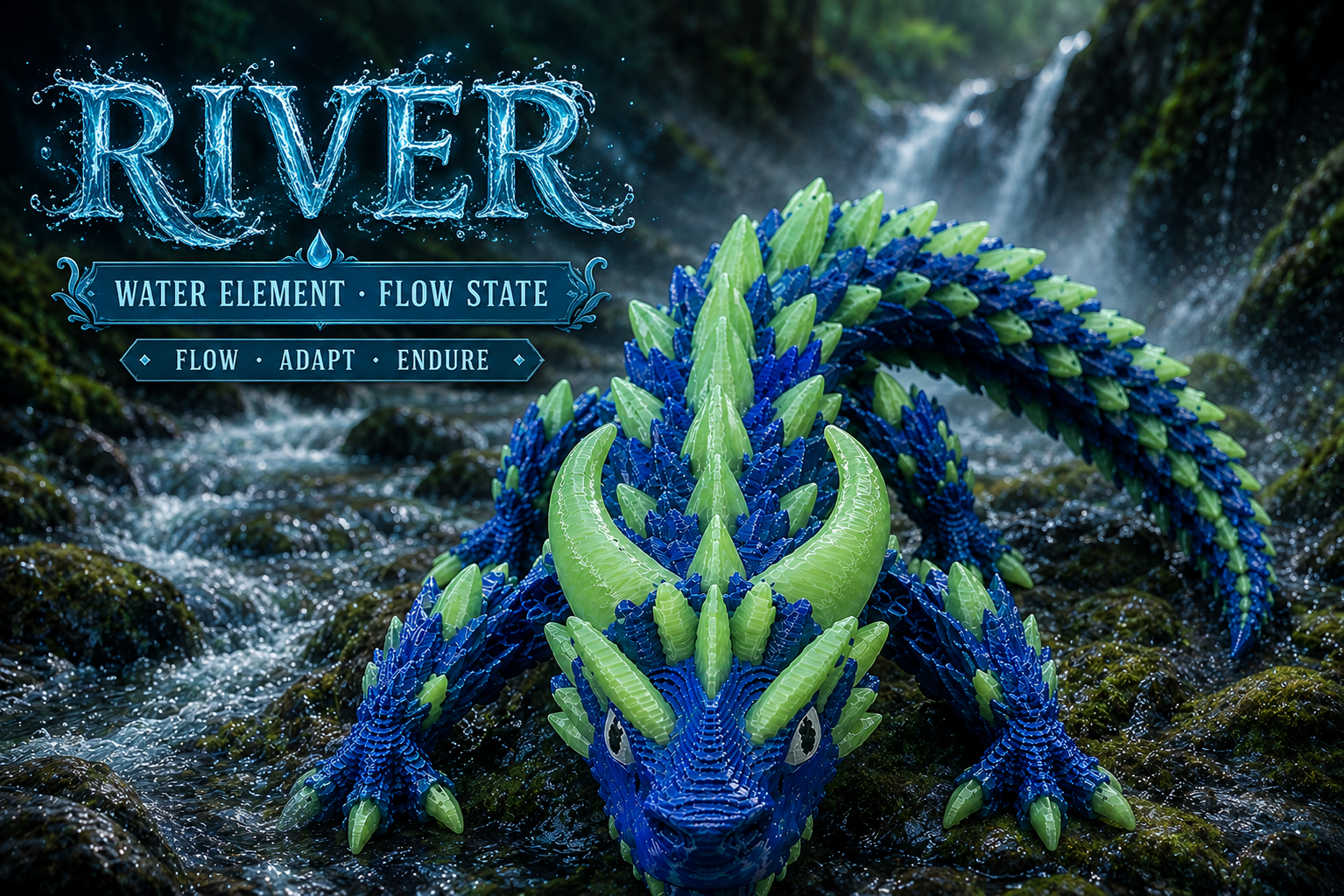 River · Water · Dragon