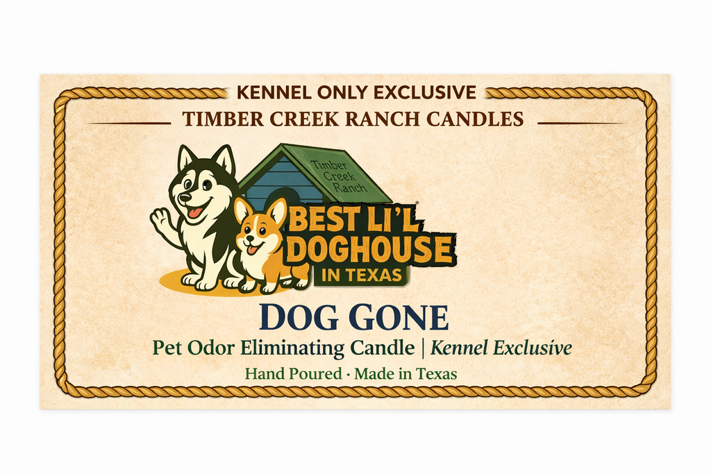 Dog Gone Pet Odor Eliminating Glass Candle, 8 oz Wood Wick