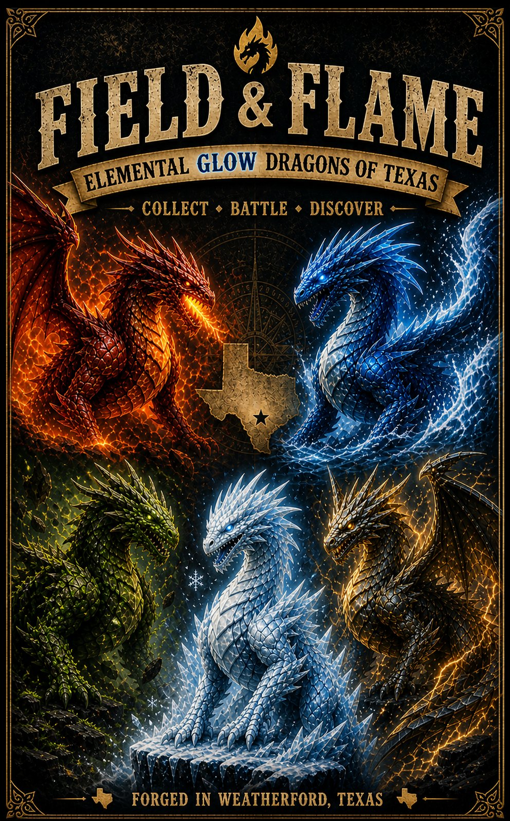 Official Field and Flame Dragon Battle Guide