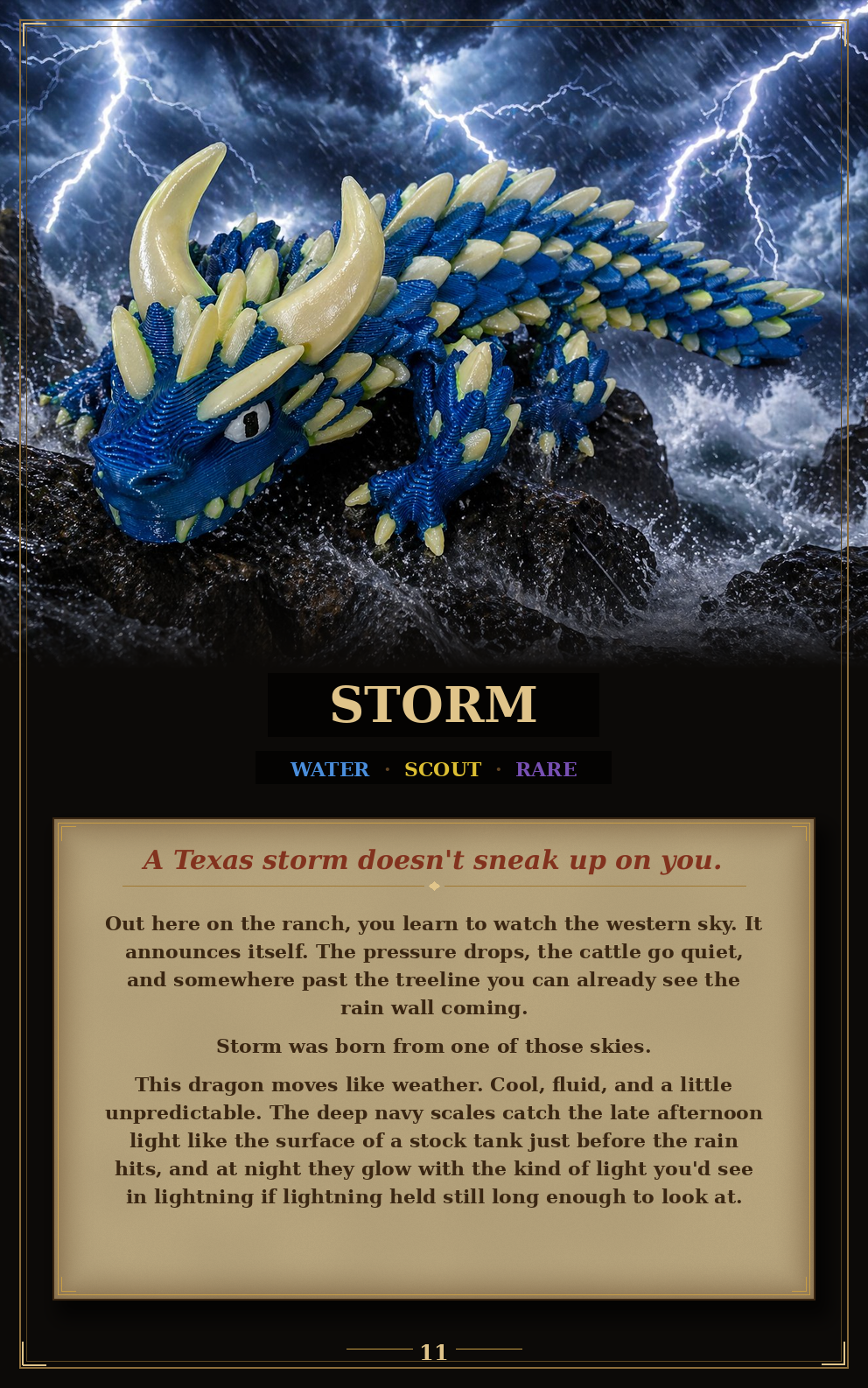 Storm · Water · Rare Dragon