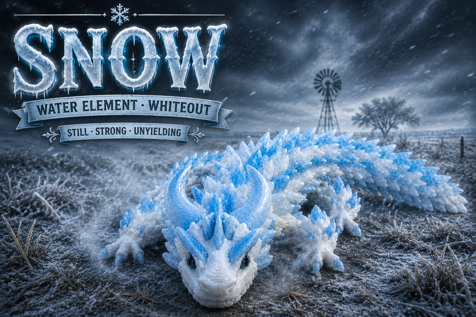 Snow · Water · Dragon